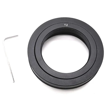 1 бр. Преходни пръстен за камера T2-EOS T2 за Canon EOS EF EF-S, преходни пръстен за обектива с телескопическим монтиране и шестигранным ключ