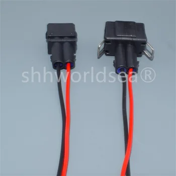 1 комплект от 2-пинов конектор 3,5 мм 357 972 762 / 357 972 752 Автоматично Водоустойчив Конектор кабели кабели за включване на резервната лампа 357972762