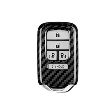 1 комплект своята практика за автомобилни ключове от настоящето въглеродни влакна за Honda Odyssey/CIVIC/ELYJET 2021 Защитен калъф за ключове