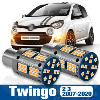 2 елемента Led Указател на Завоя Blub Lamp Аксесоари Canbus За Renault Twingo 2 3 2007-2020 2011 2012 2013 2014 2015 2016 2017 2018