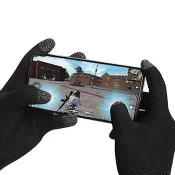 2 елемента Унисекс Топли, дишащи против хлъзгане, ръкавици за сензорен екран за спортни игри с защита от изпотяване Ръкавици за сензорен екран за спортни игри