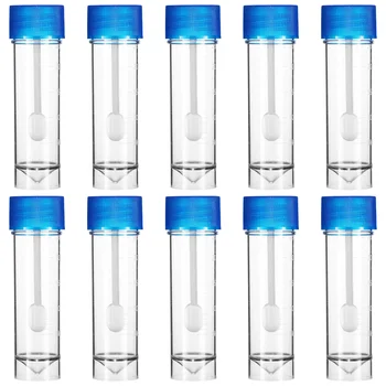 20 бр Еднократна употреба чаши за проби Контейнер за събиране на проби за изследване на изпражнения