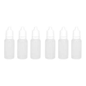 200ШТ 15 мл Празни пластмасови бутилки-пипети за течност за очни медицина пипети за Еднократна употреба