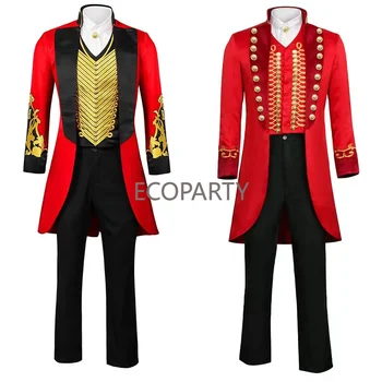 2023 Нова пролет Голям Артист Крал на цирка Barnum Същия Cos Костюм за Изяви на Хелоуин Живописна костюм