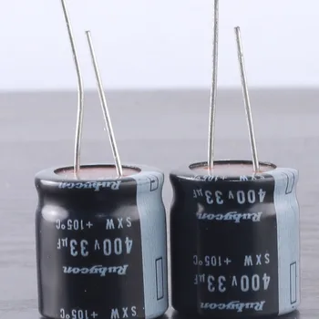 20pcs RUBYCON SXW 33uf 400v 33mfd електролитни Кондензатори с дълъг живот 18*20 mm 105 ℃