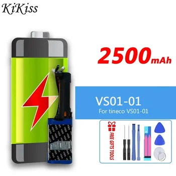 2500 ма KiKiss Мощна батерия VS0101 за tineco VS01-01 Bateria