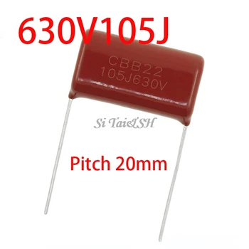 30ШТ 630V105J 630V Стъпка 1 ICF 20 мм 105 1000NF CBB Кондензатор от полипропиленова тъкан