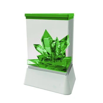 4XBD Интерактивен Научно-образователен crystal за отглеждане на зелен кристал със собствените си ръце за тийнейджъри