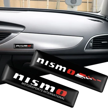 4ШТ Декоративни стикери с емблемата на NISMO, стикер върху иконата на колата за Nissan Tiida Teana Skyline Juke и X-trail Almera Qashqai Auto Стайлинг