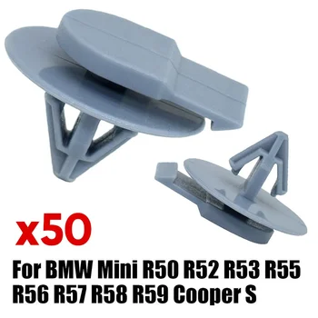 50шт Външно Крило Завърши Колела Извити Скоби За Mini Cooper Coupe RoadsterR50 R53 R55 R56 R57 R58 R59