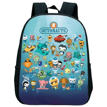 Cartoony раница Octonauts за малки момчета и момичета, детски училищен чанта от аниме за деца, училище чанта за детска градина, подарък за деца