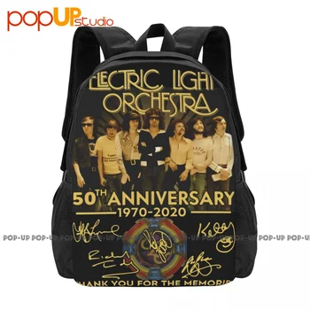 Electric Light Orchestra на Краси 50Th Anniversary 1970 2020 Раница с Голям Капацитет на най-Новите Дрехи, Раници