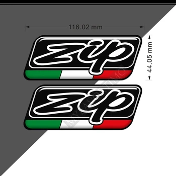 Fit Piaggio Vespa Zip 2T 4T 125 SP 50 100 50cc 2016-2020 Стикери За Мотоциклет, Скутер, 3D Емблема, Лого, Етикет, Етикети