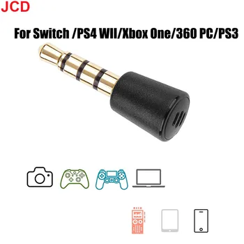 JCD 1бр за переключающего микрофон Съвместим с микрофон за игрова конзола PS4/WII/Xbxo One/360, PC/PS3