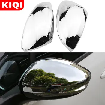 KIQI ABS Хромирани апликации върху Защитни огледала за обратно виждане, Подходящи за Peugeot 308 308s Хромирани апликации върху Огледалото за обратно виждане 2014-2019