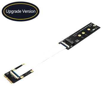 M. 2 NVME SSD до Адаптерной Платка Mini PCI-e Възглавница с Кабел FFC за M. 2 Key M 2230/2242/2260/2280 NVME SSD Конвертор Удължител