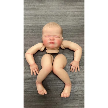 NPK 19-инчов Вече Раскрашенный Комплект Кукли Реборн MaxLimited Издание на реалистична 3D Кожа С Видими Венами на Тъканните Тялото и Очите