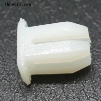 shhworldsea auto клип fastener # 6 размера на винта за GM 1254815 найлон бял