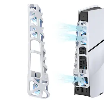USB вентилатора за Охлаждане на конзолата на Външен главен охлаждащ вентилатор Със синя led подсветка Високоскоростен подобрена система за охлаждане Игрови аксесоари
