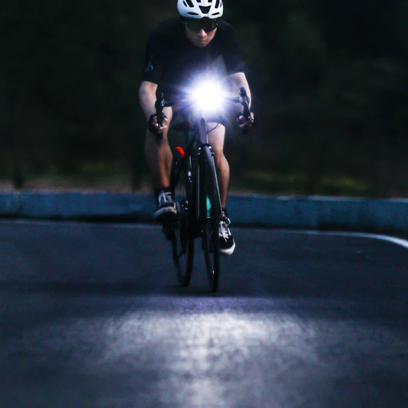 1 Комплект велосипедни фарове от алуминиева сплав, Велосипедна Осветление на прожекторите 5 W, Планинско колоездене 1200 ма