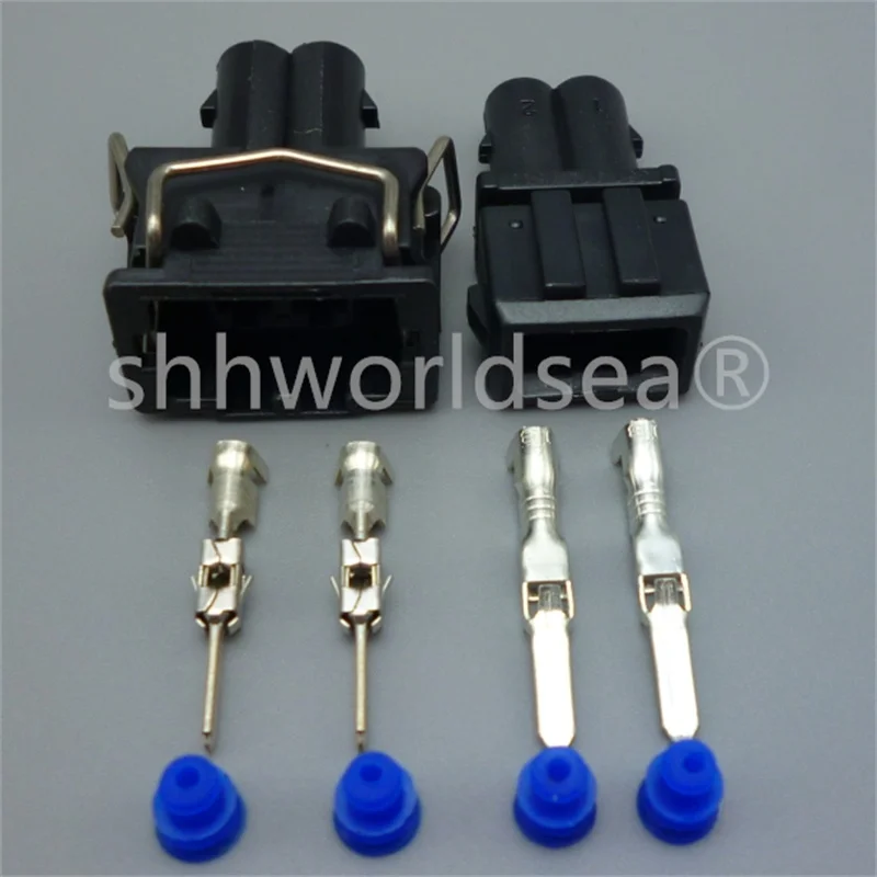 1 комплект от 2-пинов конектор 3,5 мм 357 972 762 / 357 972 752 Автоматично Водоустойчив Конектор кабели кабели за включване на резервната лампа 357972762