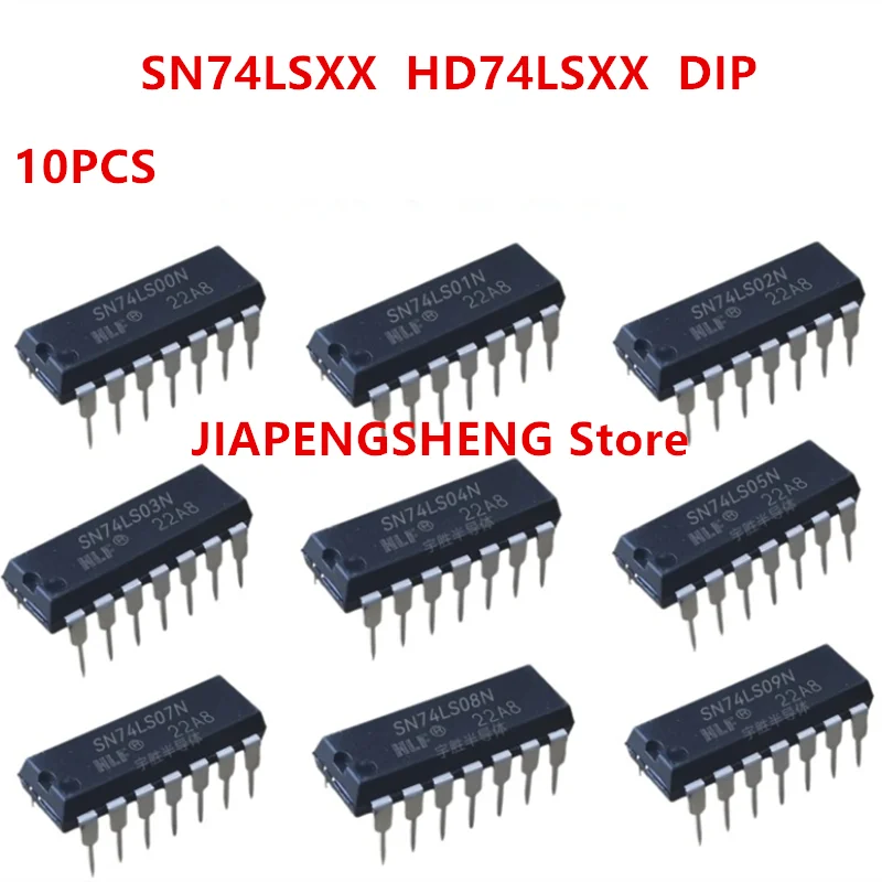 10 Бр. В декодер 74 ls48 DIP - 16/чип логика на водача IC SN74LS48N IC SN74LS48N