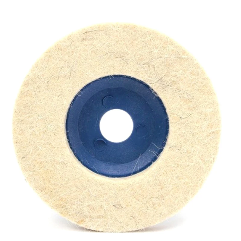 100 мм вълна полировальный кръг лъскане на лигавицата ъглошлайф войлочный полировальный диск, който е паркет
