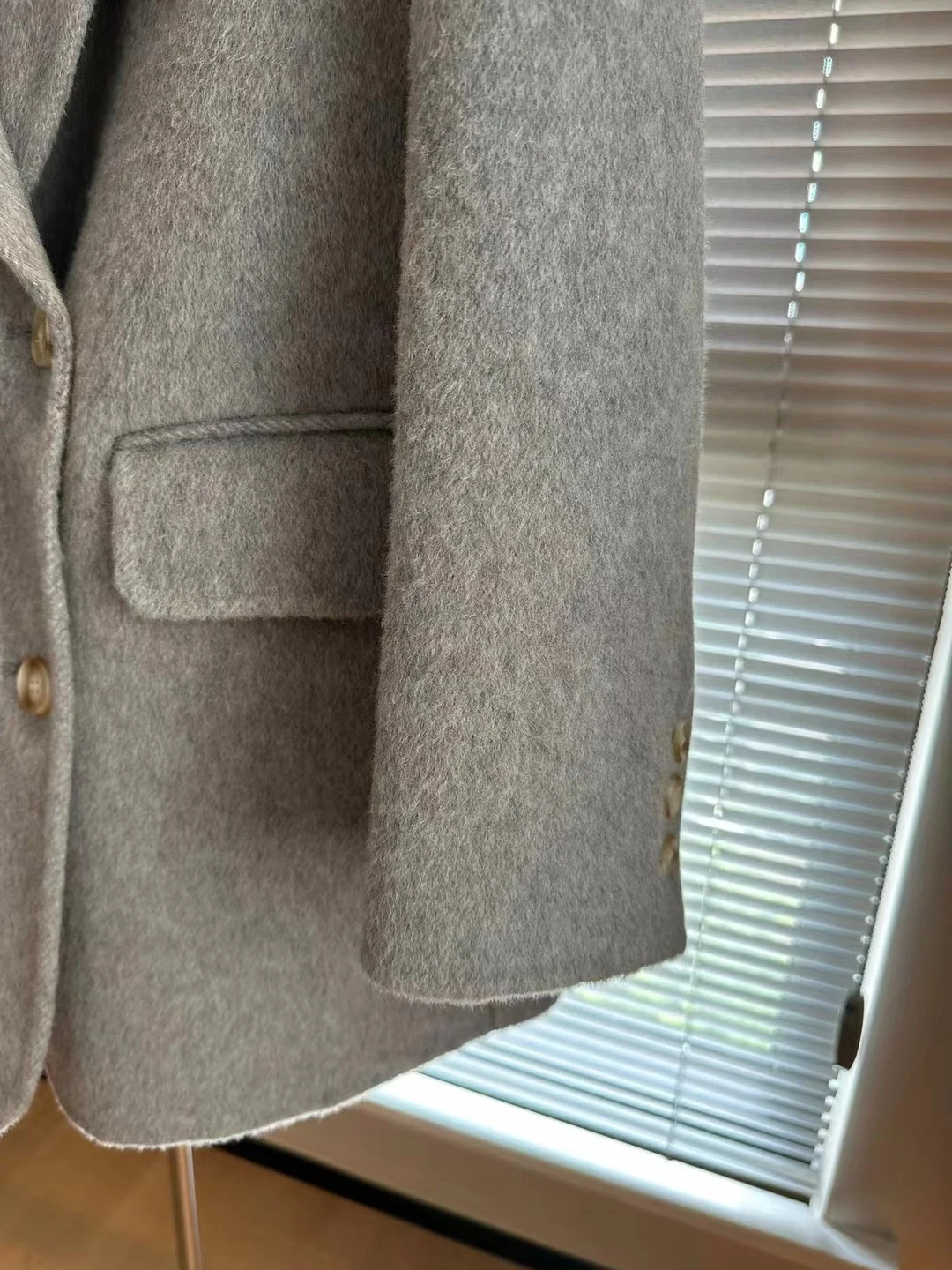 2023 Дамски дрехи Висококачествено палто от алпака Есен зима Нов