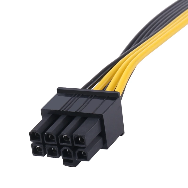 2X 8-пинов PCI-E ДО Двойно 8-номера за контакт (6 + 2) Конектора PCI Express захранващ Кабел За EVGA на Модулен Кабел за Захранване 60 см + 20 см
