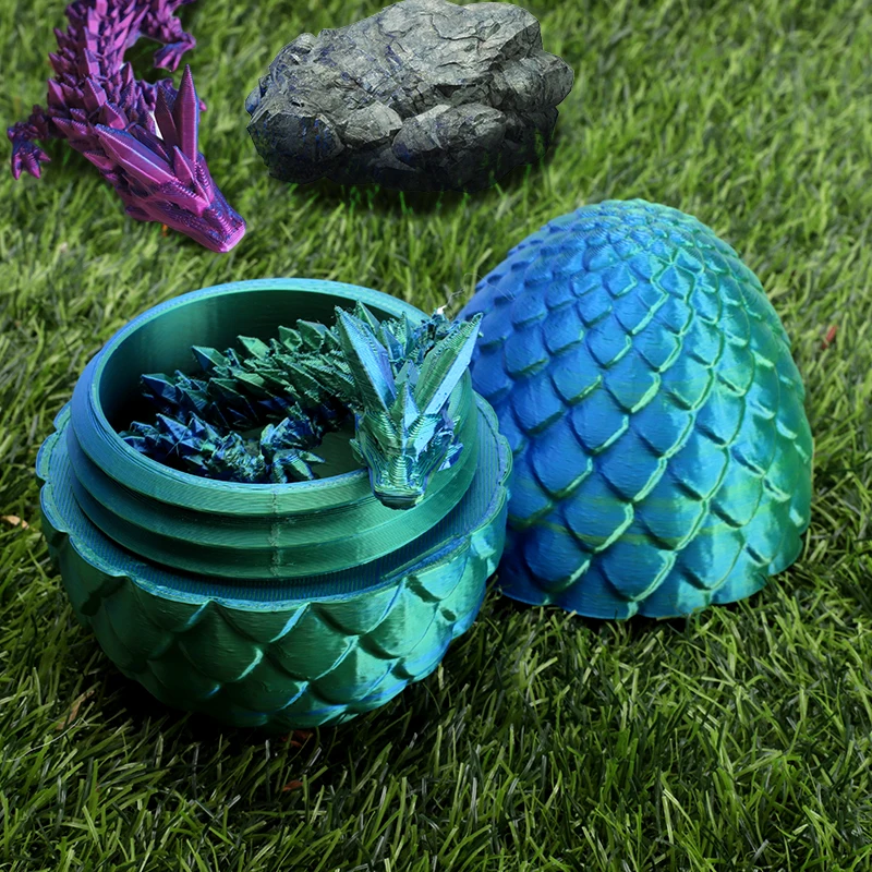 3D печатни дракон кристал, скъпоценен дракон, 3D шарнирные играчки-дракони, въртящи се и позируемые пантите на, играчка-непоседа за деца, подарък играчка