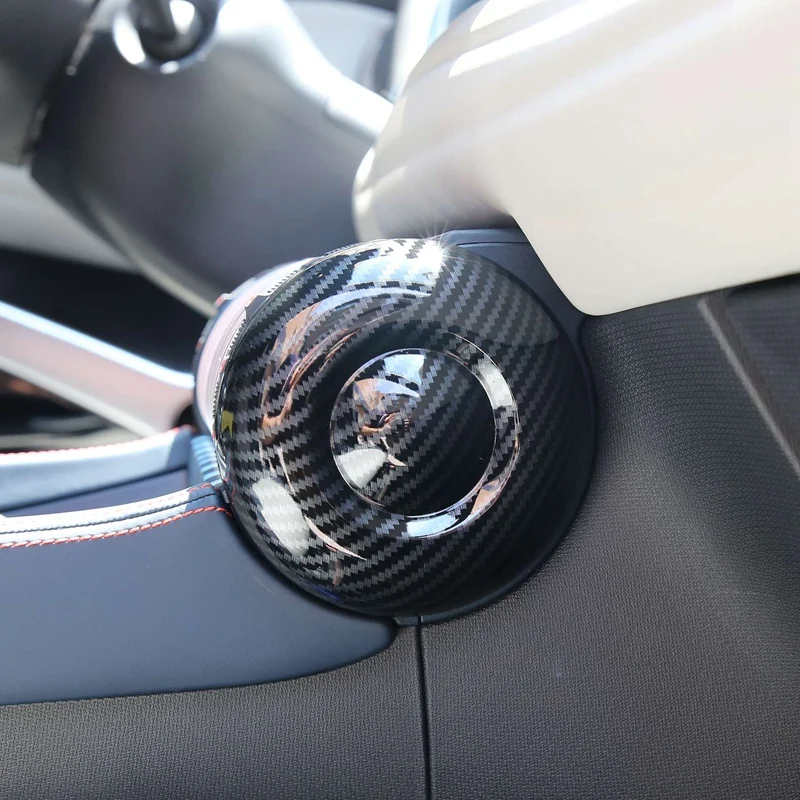 4X Автомобилни Стикери С Тапицерия От Въглеродни Влакна ABS За отдушник BYD ATTO 3 Юан Plus 2022