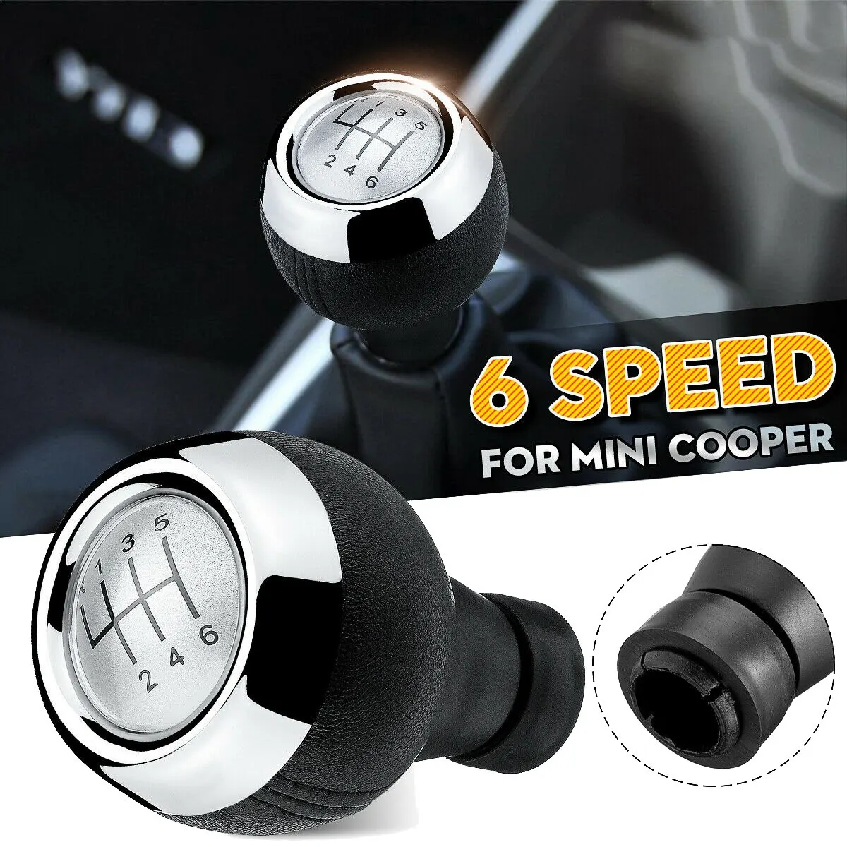 6-Степенна Ръчна Дръжка на скоростния Кола с Ръчно Управление за Mini Cooper R50 R53 R55 R56 R60