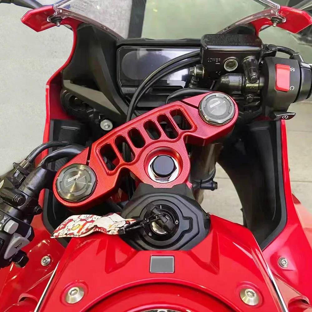 CBR 650 R на Мотоциклет Топ С Тройно Клип С ЦПУ Алуминиева Горния Панел на Притежателя на Вилици За Honda CBR650R CB650R 2018 - 2022