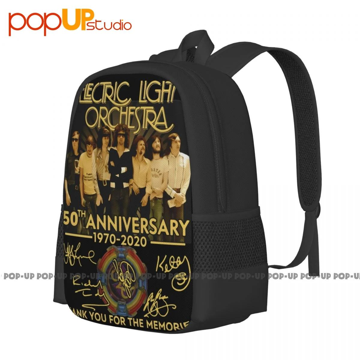Electric Light Orchestra на Краси 50Th Anniversary 1970 2020 Раница с Голям Капацитет на най-Новите Дрехи, Раници