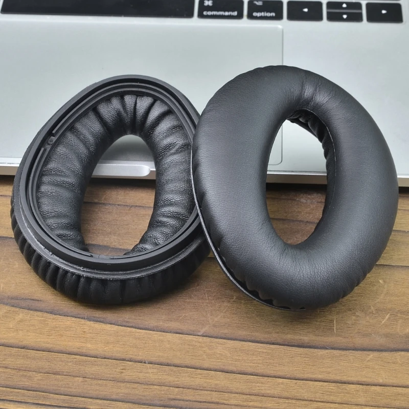 H7JA Шумоизолирующие амбушюры за авиационни слушалки амбушюры с подложки от пяна с памет ефект за бавното възстановяване на амбушюры с ефект на паметта Добро качество на звука