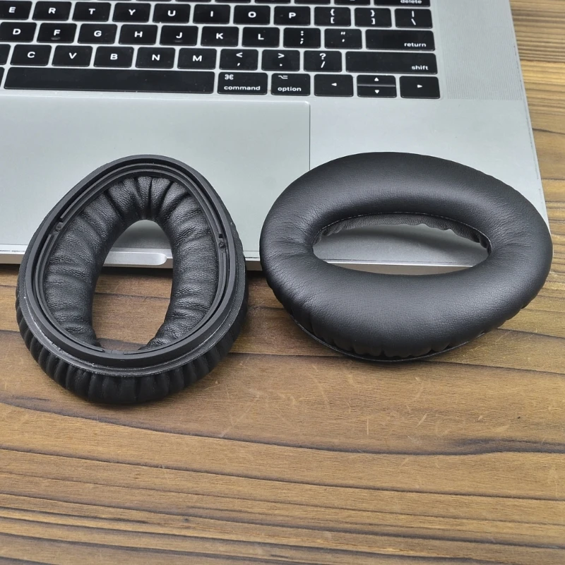 H7JA Шумоизолирующие амбушюры за авиационни слушалки амбушюры с подложки от пяна с памет ефект за бавното възстановяване на амбушюры с ефект на паметта Добро качество на звука