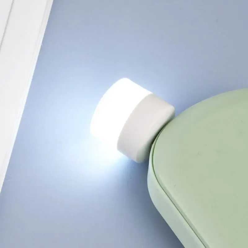 Led Лампа Mini Night Light USB Plug Lamp Power Bank Зареждане на USB Книжни Фенери Малки Кръгли Лампи За Четене Със Защита на Очите