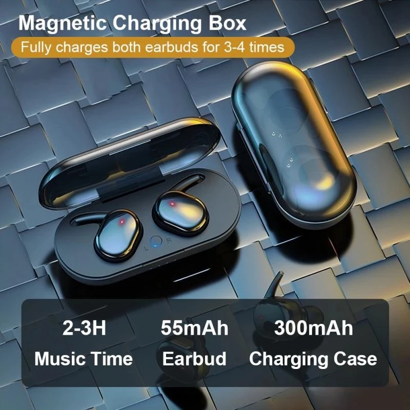 TWS Y30 Bluetooth слушалки слушалки Безжични слушалки С Докосване Спортни Слушалки с Микрофон Музикални Слушалки за xiaomi
