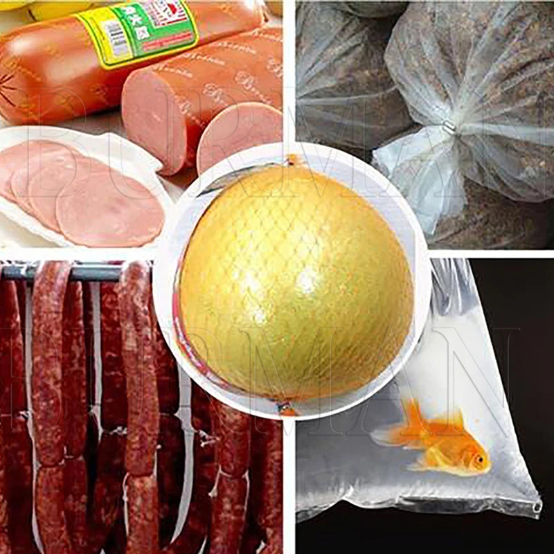 U-образна мерки и Теглилки на пластмасови опаковки за колбаси, Ръчна Машина за запечатване пряжек, Опаковчик пакети за шунка, кренвирши от супермаркета