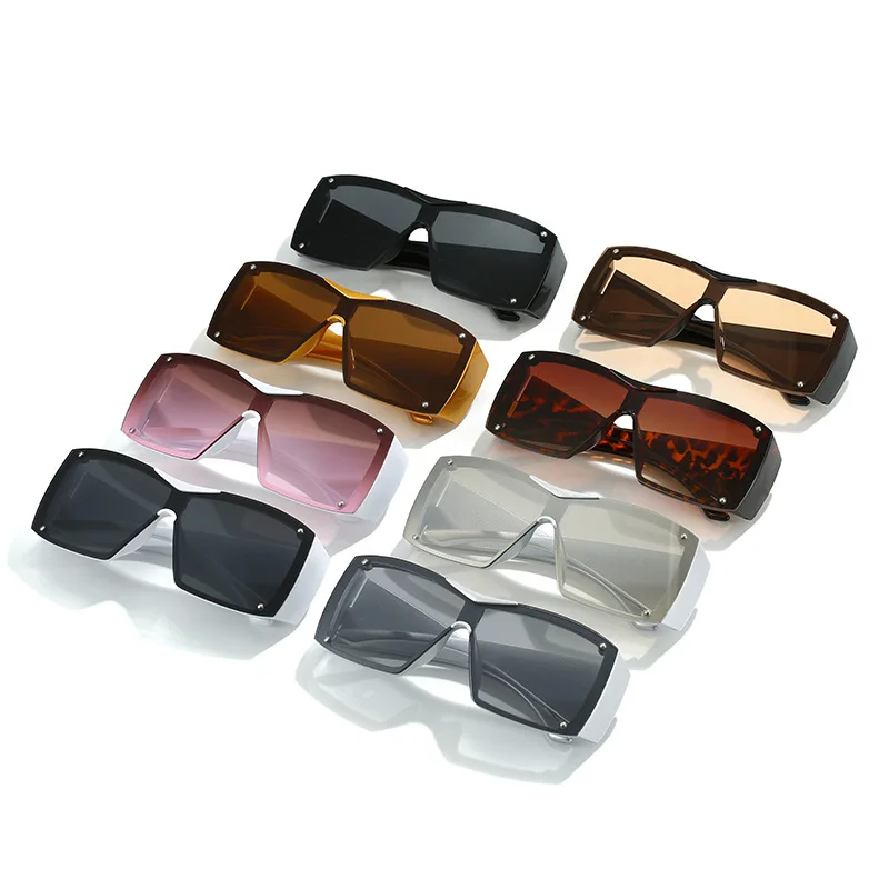 Y2K Пънк Слънчеви Очила Очила за Дамски, Мъжки Тенденции Квадратни Слънчеви Очила 2000-Те Години на Дамска Мода Градиентные Очила Нюанси UV400 De Sol Oculos