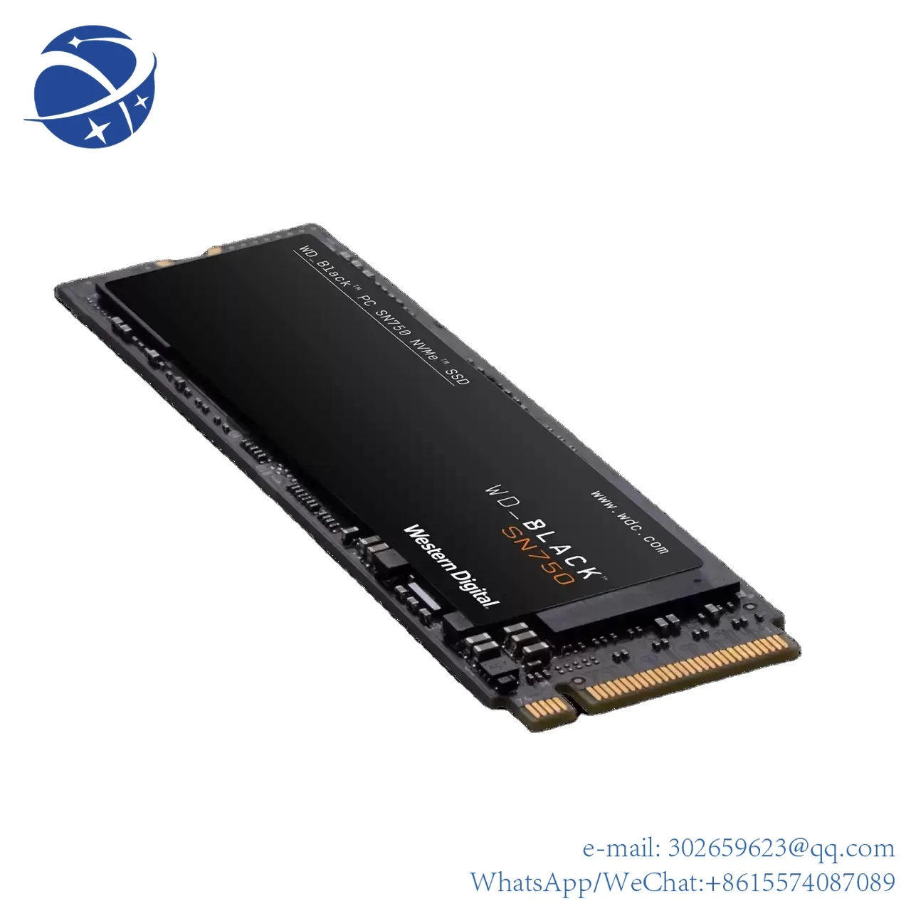 yyhc W-D BLACK 4TB SN750 NVMe Вътрешен слот SSD Твърд диск M. 2 2280 до 3400 МВ/с 