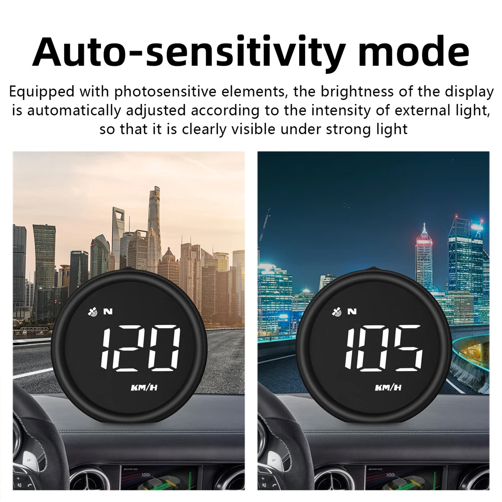 Авто HUD дисплей, авто цифров скоростомер, информационен проектор, състезателни GPS-измерване на скоростта