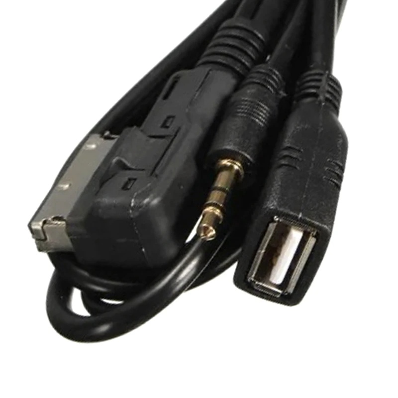 Авто аудио кабел USB Авто Преобразовательный Кабел За A1 A3 A4L A5 A6L A8 Q3 Q5 Q7 TT С Интерфейс AMI С Подробности Интерфейс MDI-BOX