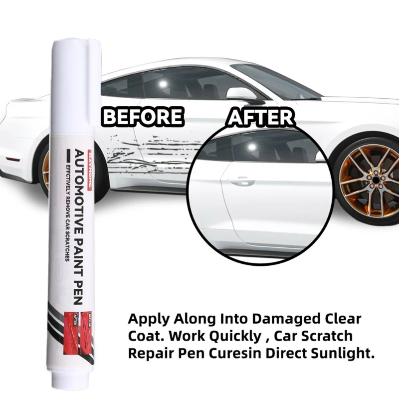 Автомобилна малярная дръжка Car for Touch Up за премахване на драскотини от боята Coat Pens D5QC
