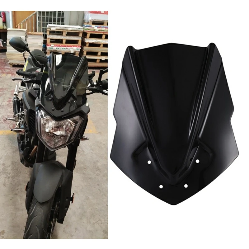 Ветрозащитный екран мотоциклет на Yamaha MT-125 MT125 MT 125 2015-2020