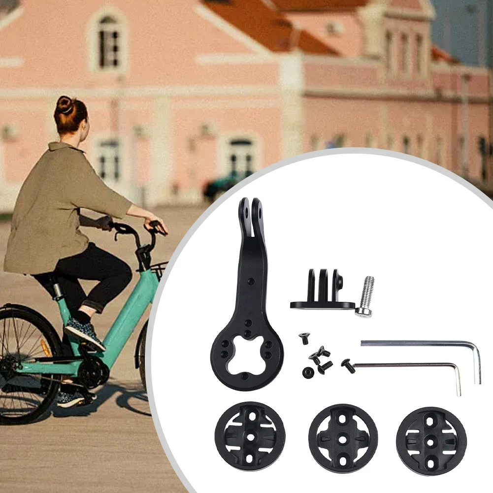 Висококачествен Нов Титуляр за велокомпьютера, поставка за универсален велосипед от алуминиева сплав, Черна Поставка за ТРЕК Bontrager Blendr