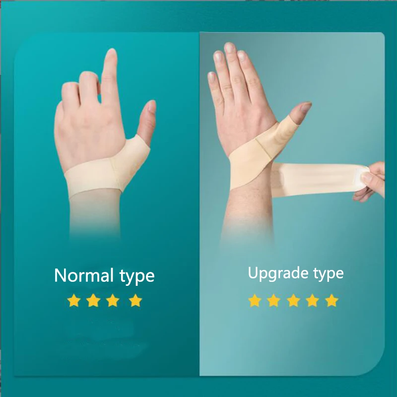 Еластичен бандаж за подкрепа на палеца За облекчаване на болки при тендините, артрит, разтягане, Мек Дишащ компрессионный ръкав за защита на палеца