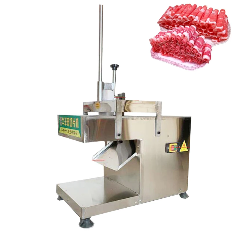 Електрическа машина за рязане на агнешко месо, рула, замразяване на месо, многофункционална машина за рязане на твърди зеленчуци
