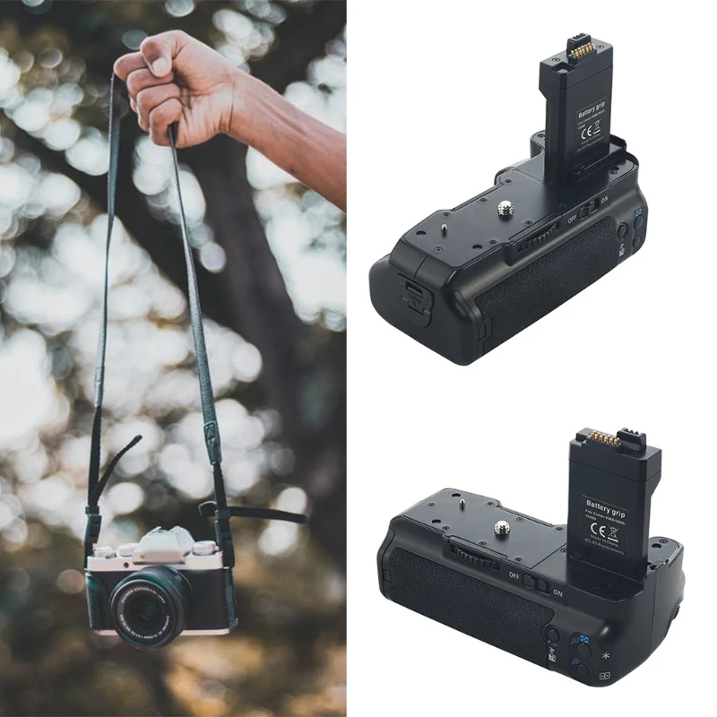 Замяна цифров фотоапарат E9LB BG-E5 с равностоен дръжка, батерия BP-511A, държач за 450D 500D 1000D