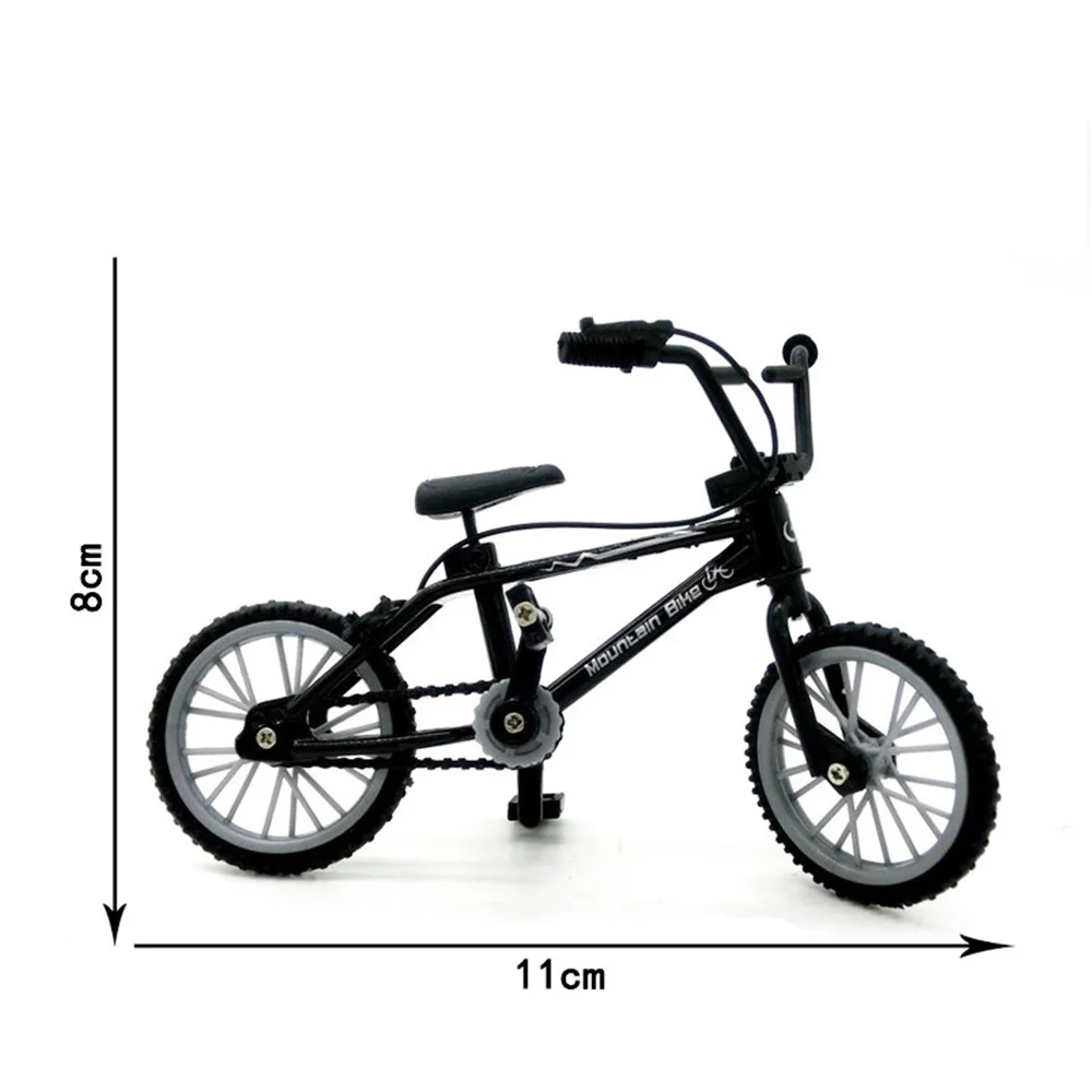 Играчки за мини мотори с пальчиками, умален модел на МТВ велосипед от сплав, имитация на планинско колоездене, екстремни, Подарък играчка за деца 1/12, Аксесоари за куклена Къща